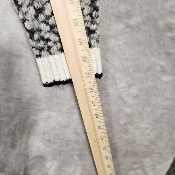 Calvin Klein Jeans Wool Blend Women's Sweater black and white Size M - Picture 7 of 9